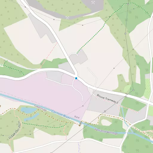 Map of Bissoe