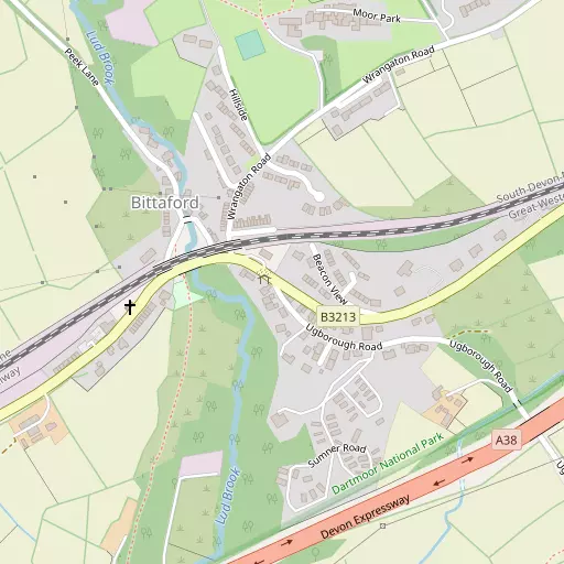 Map of Bittaford