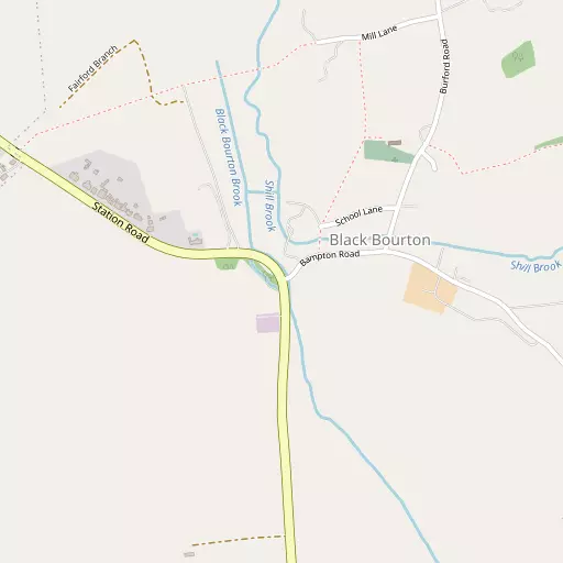 Map of Black Bourton