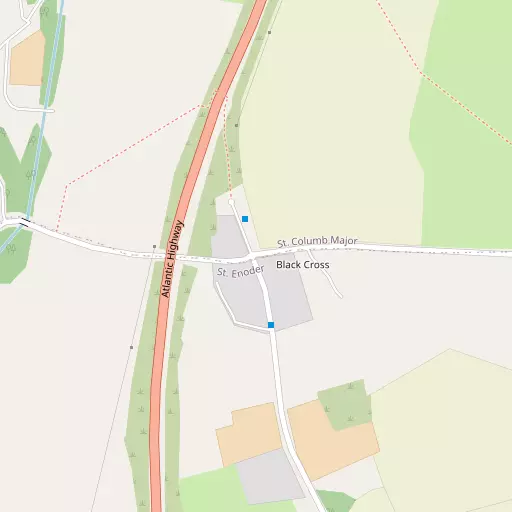 Map of Black Cross