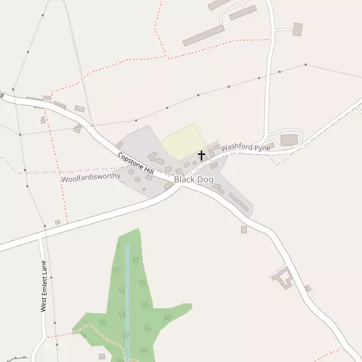 Map of Black Dog