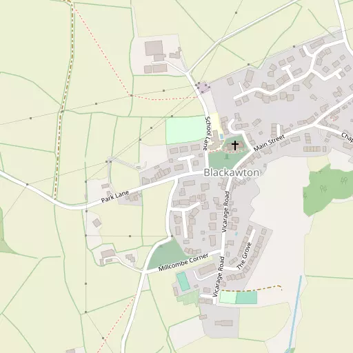 Map of Blackawton