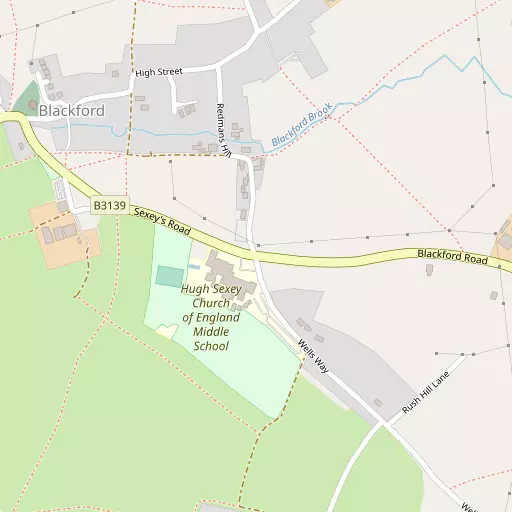 Map of Blackford