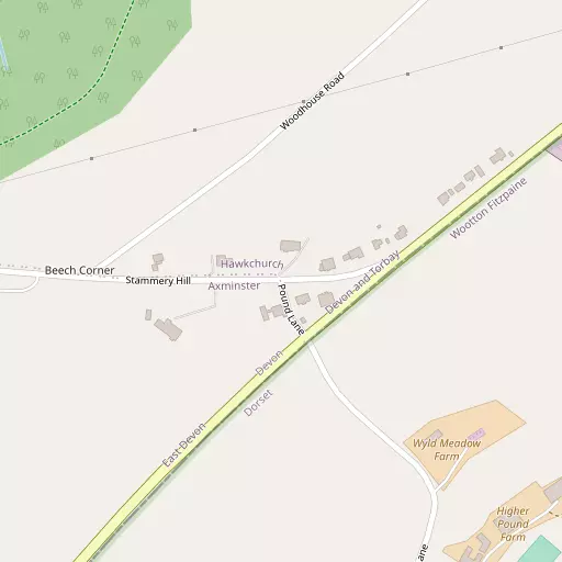 Map of Blackpool Corner