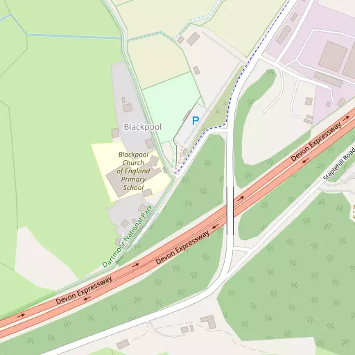 Map of Blackpool