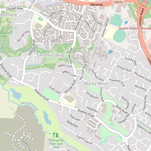 Map of Blacky More