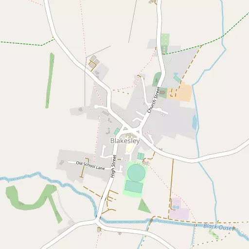 Map of Blakesley