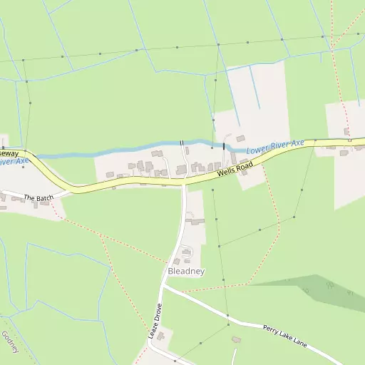 Map of Bleadney