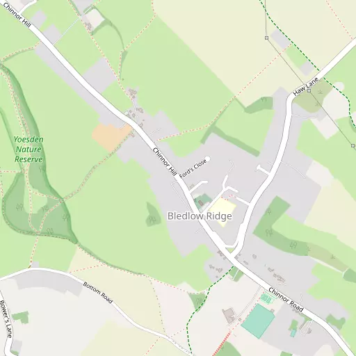 Map of Bledlow Ridge
