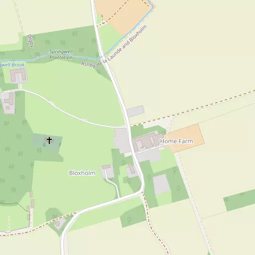 Map of Bloxholm