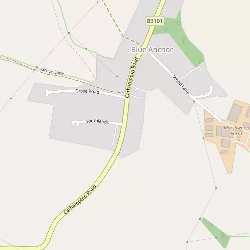 Map of Blue Anchor