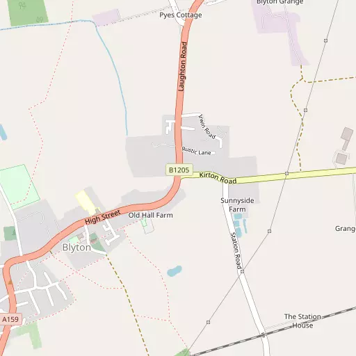 Map of Blyton