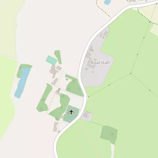 Map of Boarstall