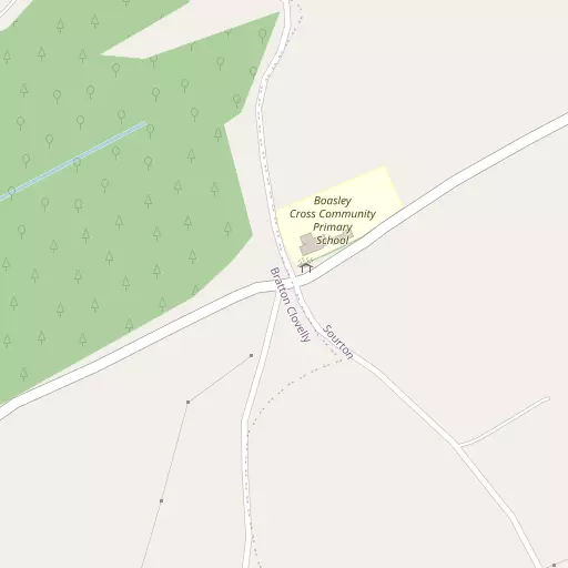 Map of Boasley Cross