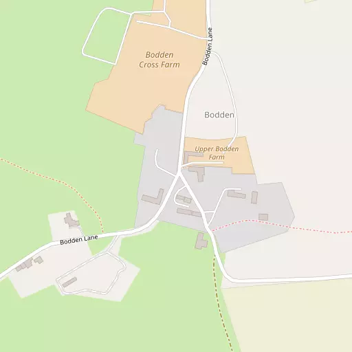 Map of Bodden