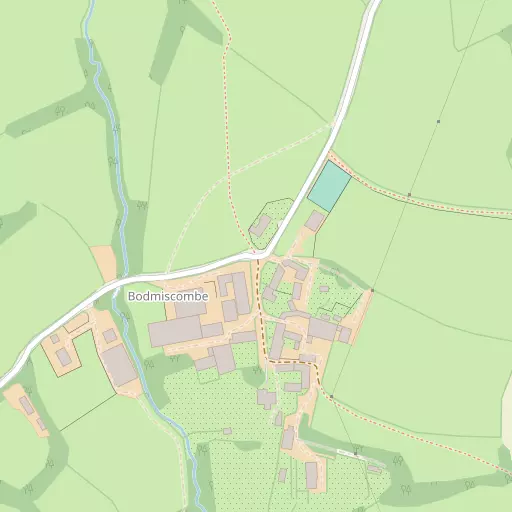 Map of Bodmiscombe