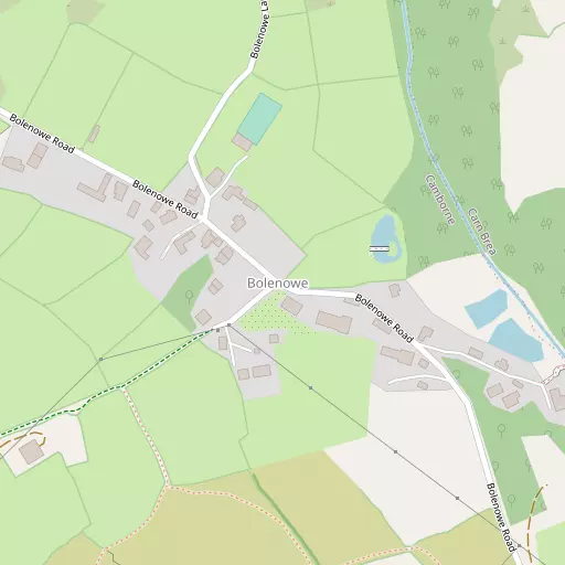 Map of Bolenowe