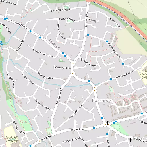 Map of Boscoppa
