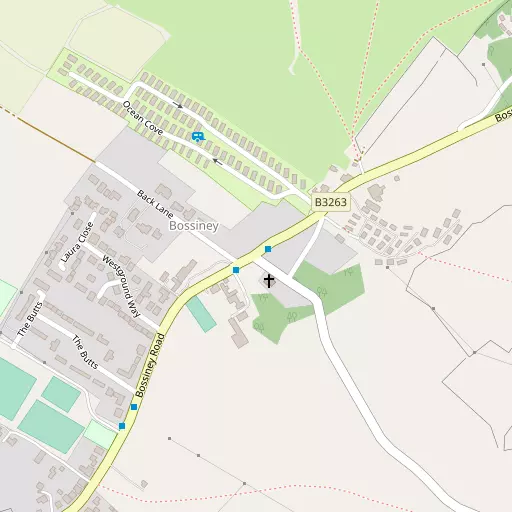 Map of Bossiney