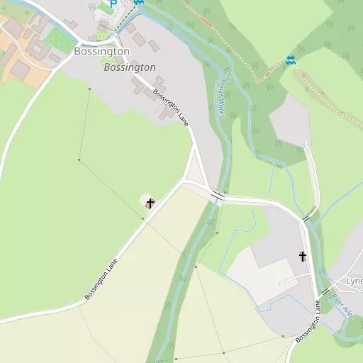 Map of Bossington