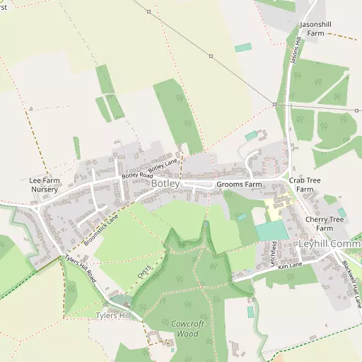 Map of Botley