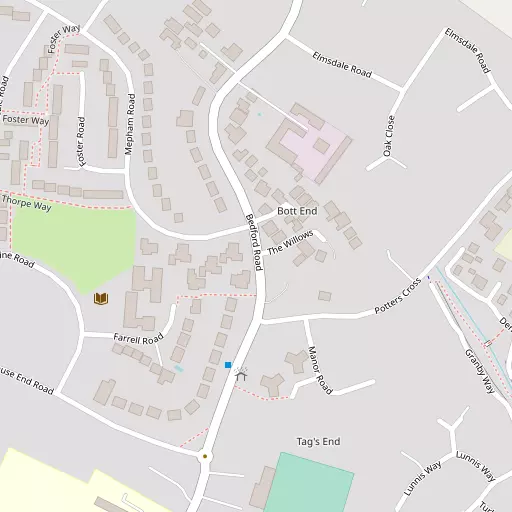 Map of Bott End