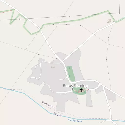 Map of Botus Fleming