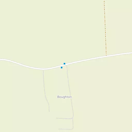 Map of Boughton