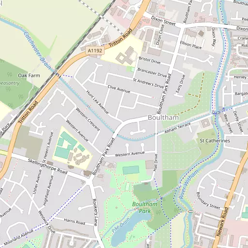 Map of Boultham