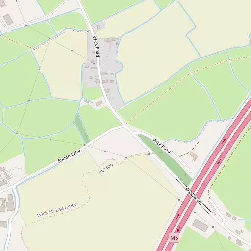 Map of Bourton