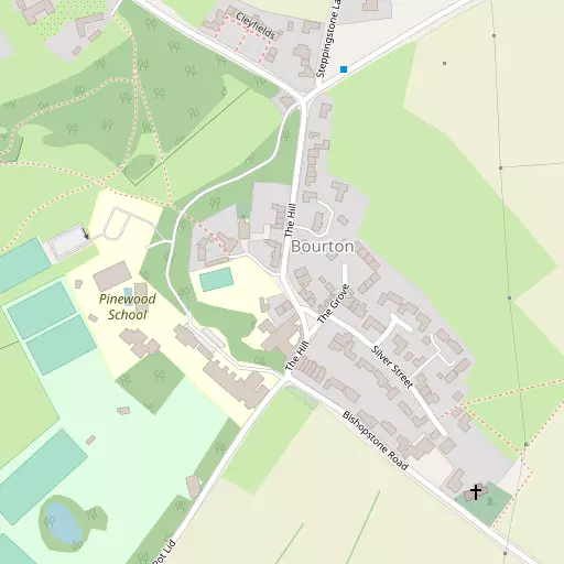 Map of Bourton