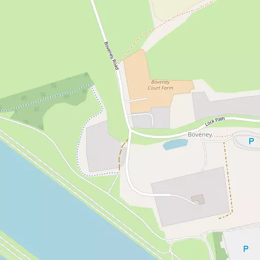 Map of Boveney