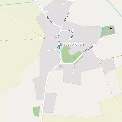 Map of Braceborough
