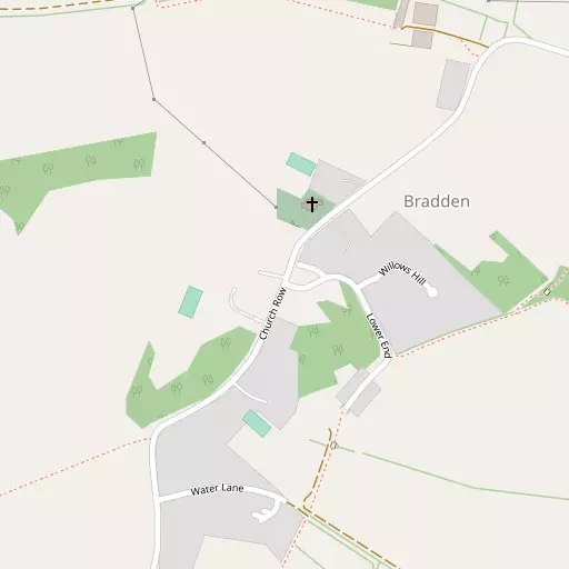 Map of Bradden
