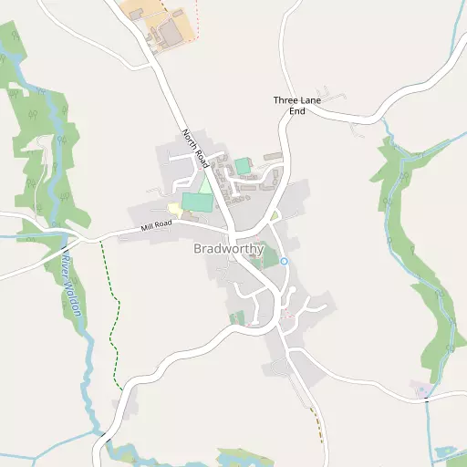 Map of Bradworthy