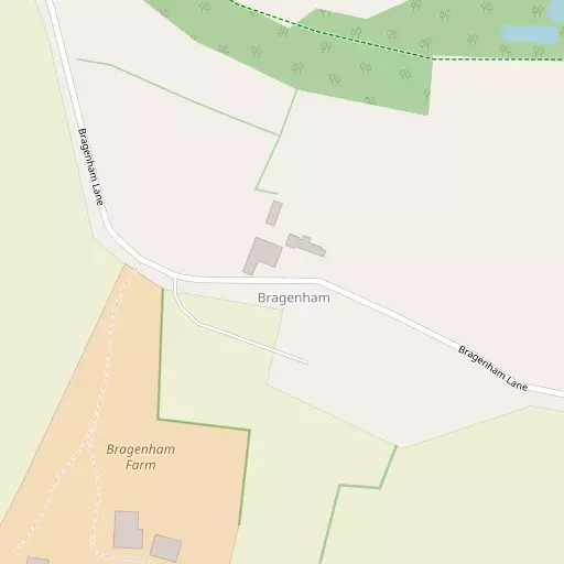 Map of Bragenham
