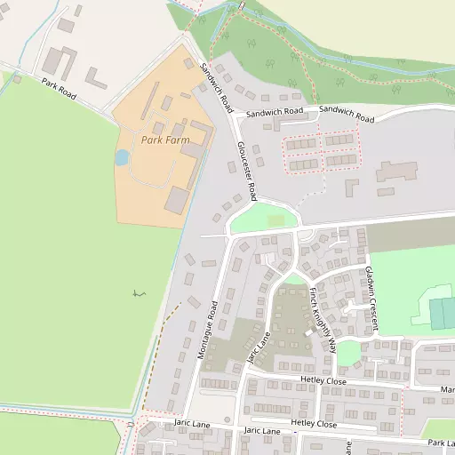 Map of Brampton Park