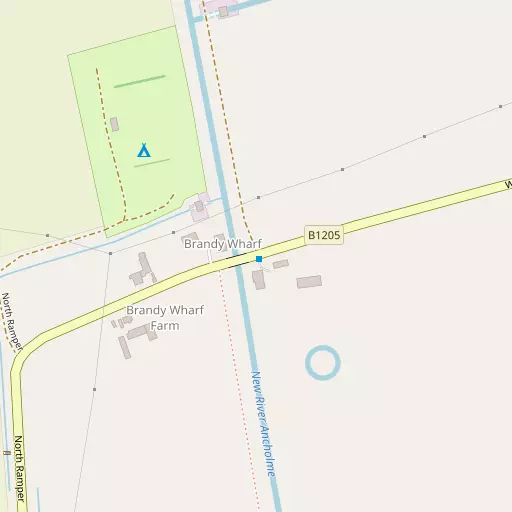 Map of Brandy Wharf
