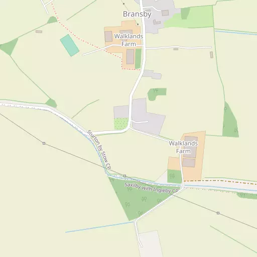 Map of Bransby