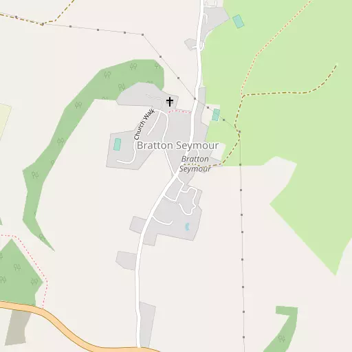 Map of Bratton Seymour