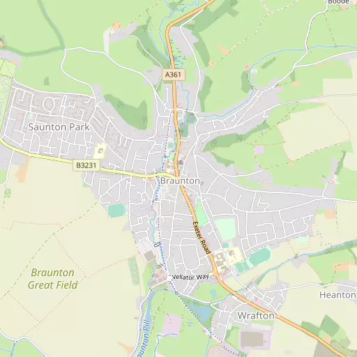 Map of Braunton