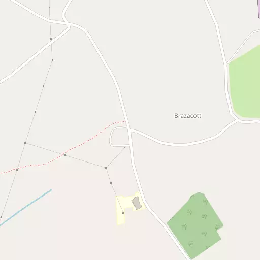 Map of Brazacott