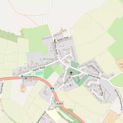Map of Breage
