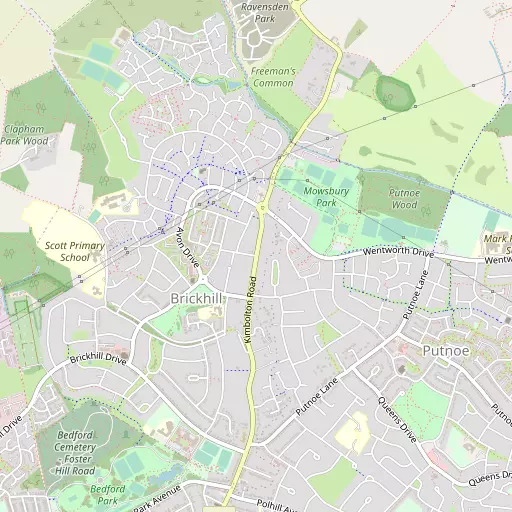 Map of Brickhill