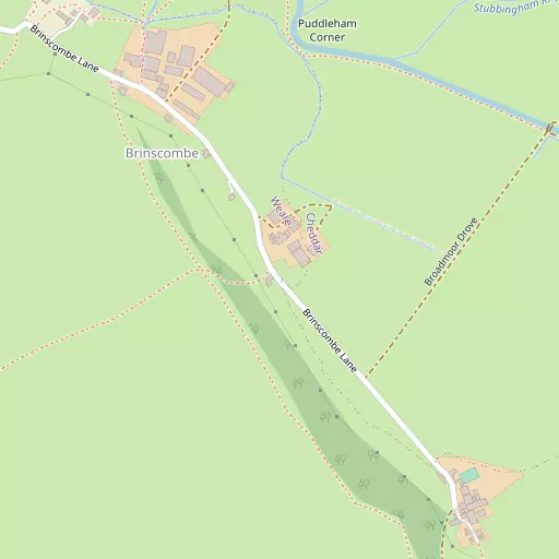 Map of Brinscombe
