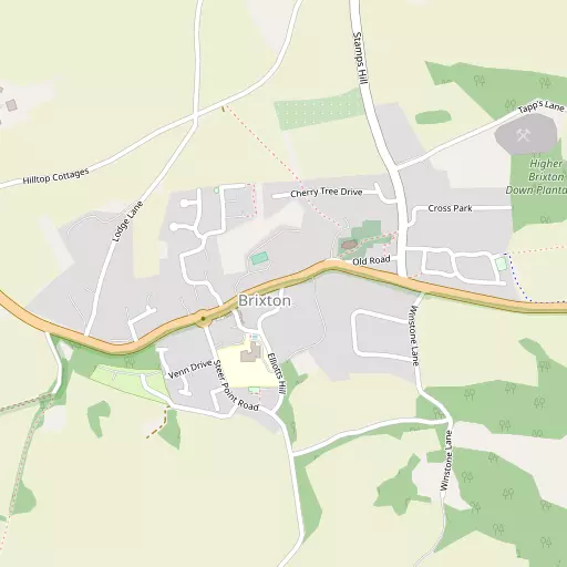 Map of Brixton
