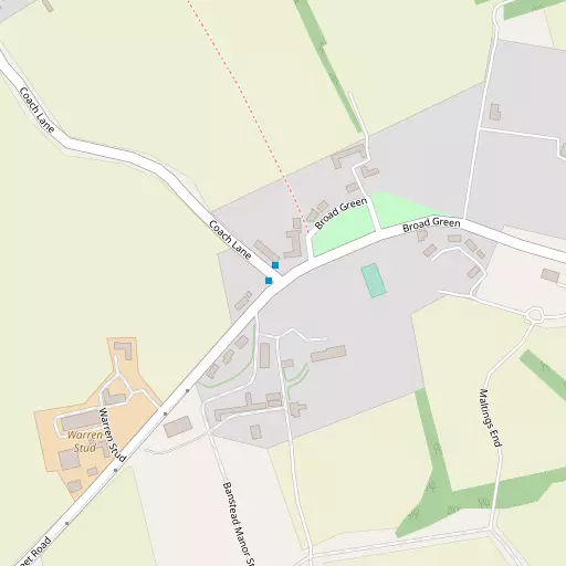 Map of Broad Green