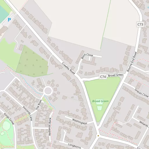 Map of Broad Green