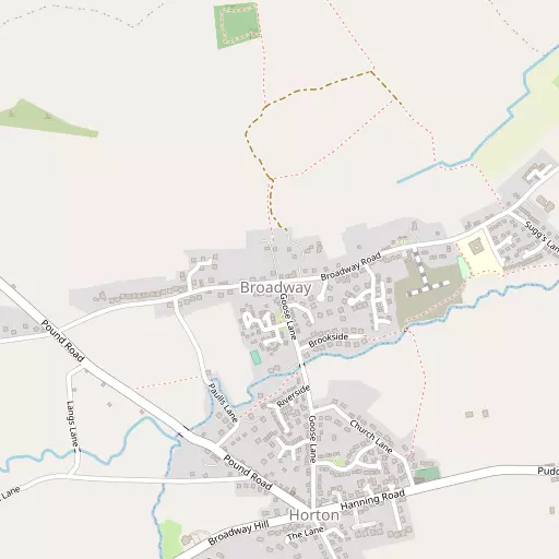 Map of Broadway