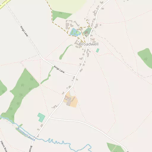 Map of Broadwell